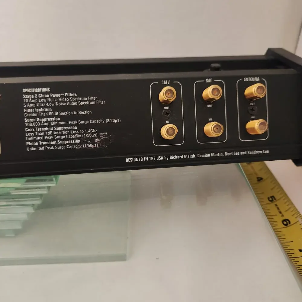 Monster Power Home Theater Power Center HTS1000 Tested Works